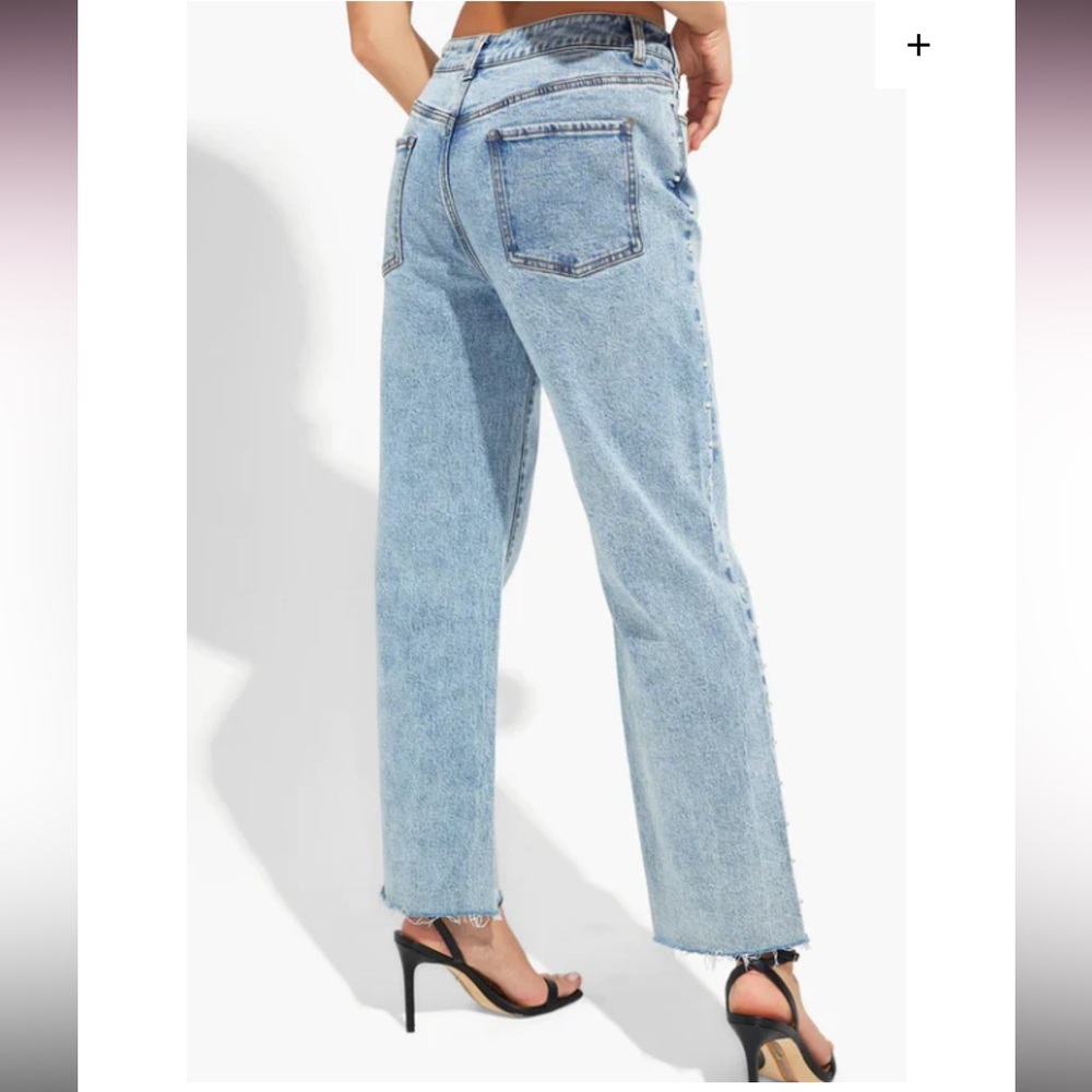 GENERATION LOVE
LIGHT BLUE JORDY PEARL DENIM PANTS NWT